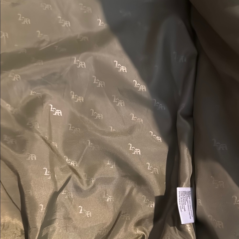 Olive Green Military Field Jacket with Stand-Up Collar - Picture 7 of 9